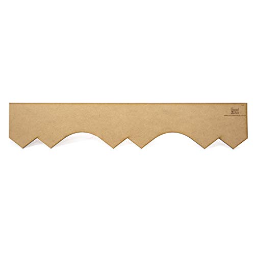 Régua para Barrado Mdf 6 Bicos