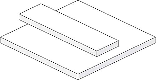 USA Sealing BULK-RS-N60FDA-158 FDA Neoprene Rubber Strip with Acrylic Adhesive, 60A, 1/4" Height, 1/2" Width, 10' Length