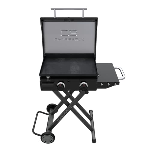 Char-Broil 463711223 Charbroil® 22 Inch Performance Series™ Folding Cart 2-Burner Portable Propane Gas Griddle thumb #2