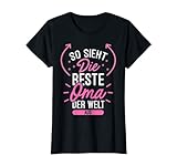 Damen So sieht die beste Oma der Welt aus süßes Omi Geschenk T-Shirt