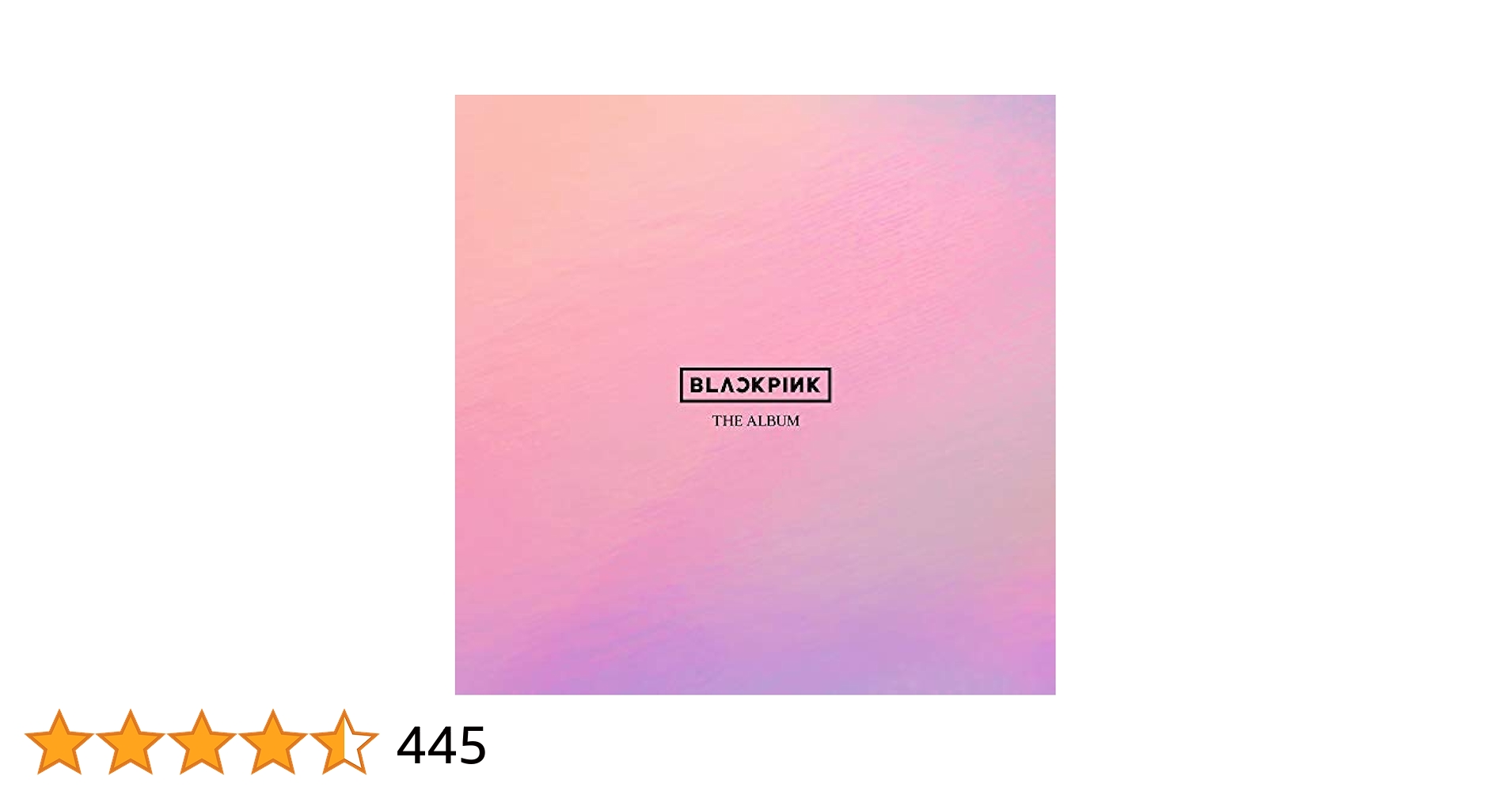 BLACKPINK 韓国フルアルバム『THE ALBUM』　4枚セット　未開封 Amazon.co.jp: ブラックピンク - THE ALBUM [ver.4] (Vol.1) CD+