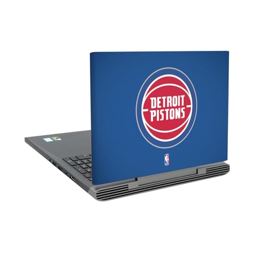 Skin Vinyle NBA Detroit Pistons : Personnalisez Votre Dell Inspiron 15 au Bureau