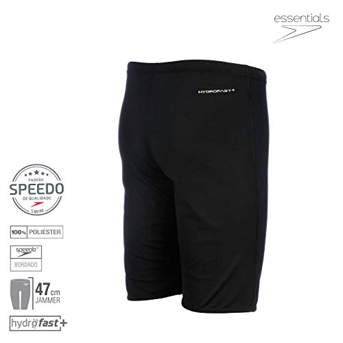 Bermuda Hydrofast+ Speedo, Preto, tamanho GG2
