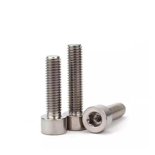 M6 M8 M10 Titanium Alloy Allen Socket Cap Bolts TA2 Pure Titanium Screws(M10x110mm1pc)