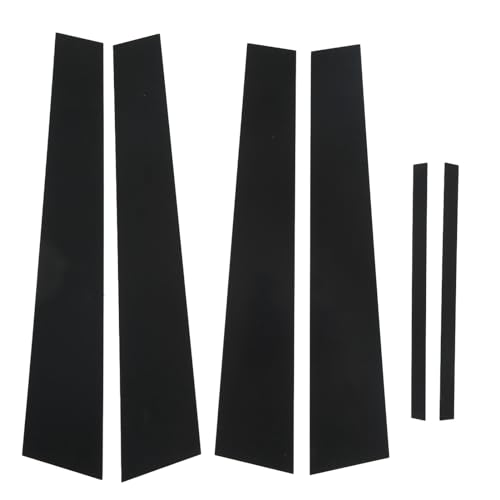 Calcomanías para pilar de puerta de coche Charger de 15.3 x 2.95" con acabado espejo de policarbonato