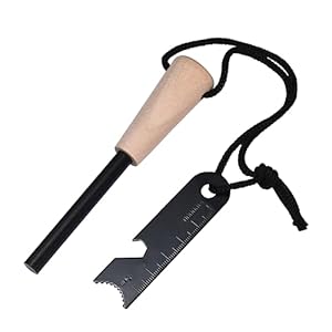 Zorestar | Fire Starter Survival Tool – Magnesium Fire Starter – Outdoor Adventure Essentials – Firestarter Tools for Camping, Hiking, and Survival Adventures – Reliable and Functional