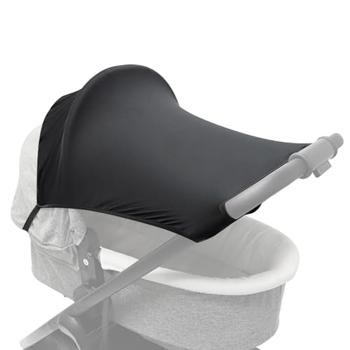 Accesorios para cochecito de bebé resistentes a la lluvia, color negro, protección contra los rayos UV para cochecito de bebé, protección contra la lluvia para cochecito de bebé, color negro
