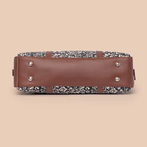 Image of ZOUK Office Bag | Stylish Bags for Office Use | Laptop Bag 15.6 inch | Stylish Tote for Office Use | Purse for Women | Vegan Leather Handbag | Daily & Travel Use