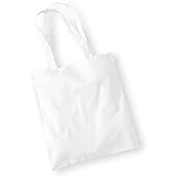  Westford Mill - Baumwolltasche One Size,White