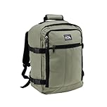Cabin Max Metz 24L Sac à Dos Cabine 40x30x20 cm – Bagage à Main Ryanair (Taille Sous Siège) – Compatible Wizz Air, Vueling, EasyJet – Fabriqué en Polyester Recyclé rPET
