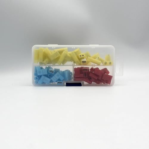 60PCS �X�y�[�h �N�C�b�N�f�B�X�R�l�N�g���X���C���[�R�l�N�^�[ 22-10AWG 90�x�d�C�������C���[�q