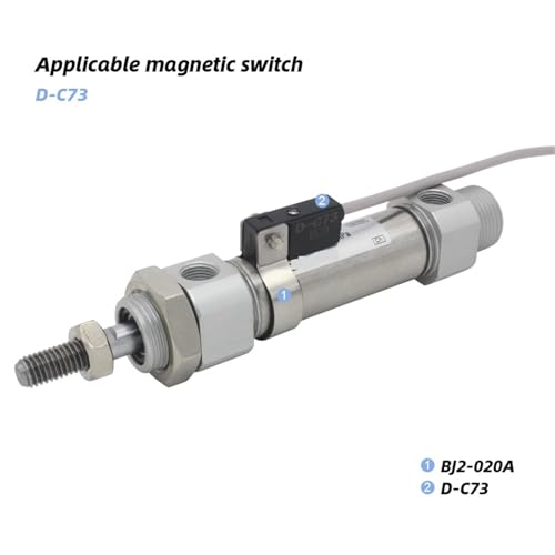 Cilindro neumático de doble efecto CM2B20 para un control lineal preciso y fluido 5