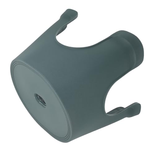 ANDRESLAD Sgabello Per Bagno in Plastica Sgabello Per Wc Antiscivolo Struttura Robusta Verde 1 Pezzo