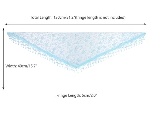 Lace Mantilla Tulle Scarves, Triangle Head Covering Church Veil for Mass Wedding Bridesmaids3