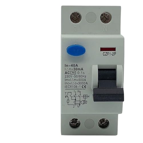 RCD Type A Disjoncteur Différentiel 2P 25A Solution Fuites de Courant