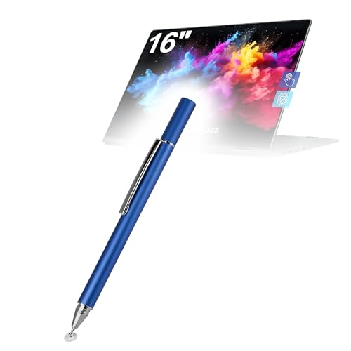 Image of BoxWave Stylus Pen Compatible with Jumper J1 Convertible Laptop (16 in) - FineTouch Capacitive Stylus, Super Precise Stylus Pen - Lunar Blue