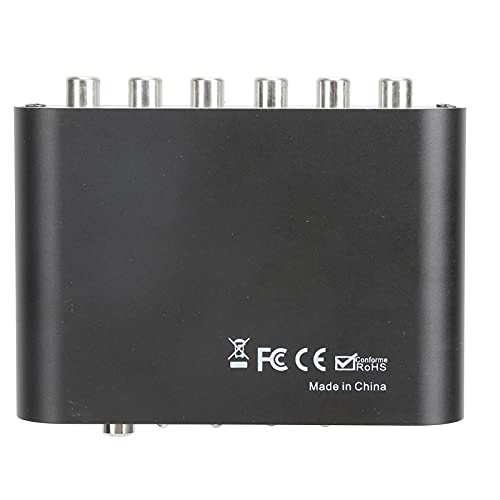 Digital Audio Converter 5.1CH DTS Decoder for Home Cinema, Complete Interface,Applicable to HD Video Players/DVD/Digital Audio Source Decoding (Host + USB + Fiber Optic) by RASTKY - Image 4