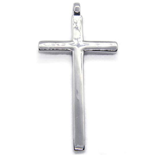 Pendentif croix cool argent et or à offrir pour une occasion