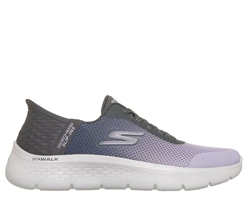Image of Skechers Women's Go Walk Flex Grand Entry | Hands Free Slip-Ins, Air-Cooled Memory Foam Insole, ULTRA GO Cushioning, Machine Washable, Vegan