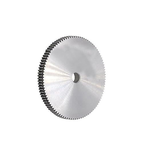 Bevel Gear Pinion Hardware Mechanical Spur Gear 1M 29T-60T Metal Transmission Gear 1 Modulus 29 30 32 35 36 40 45 50 60 Teeth(1M-31Teeth)