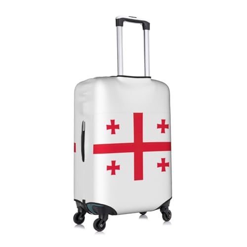 Housse de valise lavable et extensible X-Large motif drapeau blanc