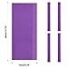 Nuovoware Refrigerator Door Handle Covers Set of 4, Make Kitchen Appliance Fridge Oven Microwave Dishwasher Clean,Protect Antiskid Washable Decor Cloth,Keep Off Smudges Fingerprint Oil Stain, Purple
