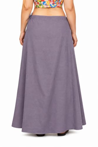 Image of CITIX Pure Cotton Petticoat for Women's Saree | Adjustable Drawstring Waist