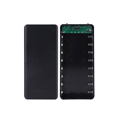 lyqdxd DIY USB 8x 18650 Battery Power Bank Box Shell Case Charger for Cellphone
