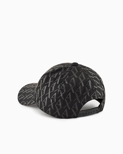 armani exchange men39s all over logo baseball hat
