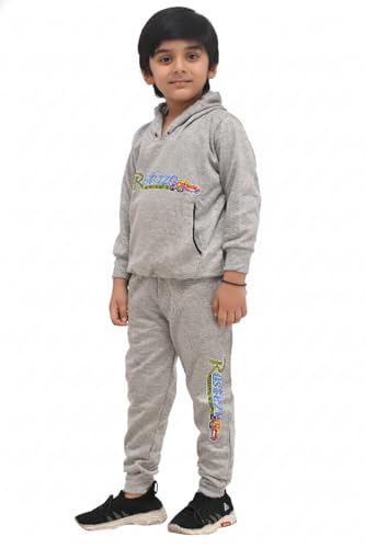 Image of Winter Sweatshirt or Hoodie with Lower Set | Kids clothing set for Boys(Pack of 1)