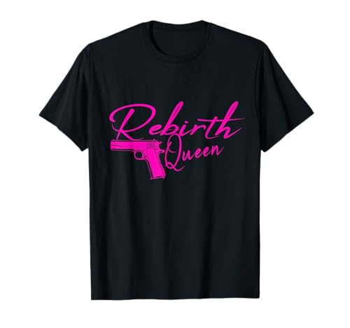Gamer Warzone Design Rebirth Queen/Gamble Gaming t-shirt, Preto, Pequeno