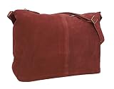 Gusti Umhängetasche Leder - Cora Ledertasche Handtasche Schultertasche Damen Rot