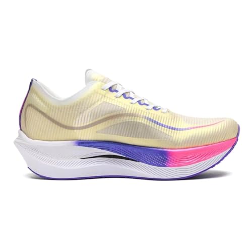 Image of Carbon Plate Marathon Running Racing Shoes Men Stable Support Shock-Relief Ultra-Light TPU Outsole Rebound Sneakers