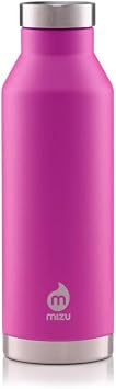 Mizu V6 19 oz Stainless Steel Water Bottle, Vacuum Insulated Metal Water Bottle, Lightweight, Leakproof Cap, Reusable for Travel, Gym, Hiking and Everyday Hydration Paradise Pink