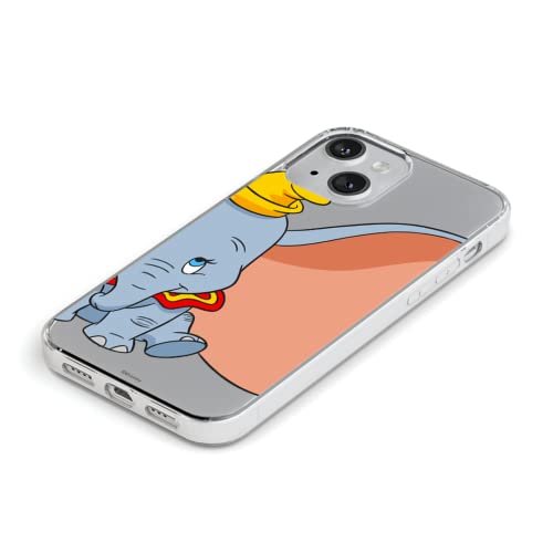 Ert Group Disney Dumbo Phone Case Designed For Iphone 13, 6.1 Inch, Tpu Shockproof Protective Phone Cover, Raised Edges, Scratch Resistant Design, Dumbo Design #TOP3