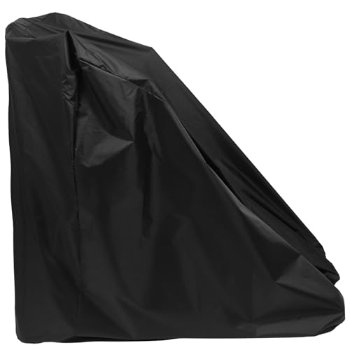 lurrose 防水トレッドミルカバー 巾着付き 軽量耐久 ブラック 家用フィットネス機器保護カバー ランダムカラー ランダムカラー