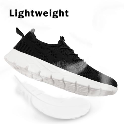 Image of DLWKIPV Womens Slip on Walking Tennis Shoes for Women Work Running Athletic Gym Sports Sneakers Lightweight Casual Shoe