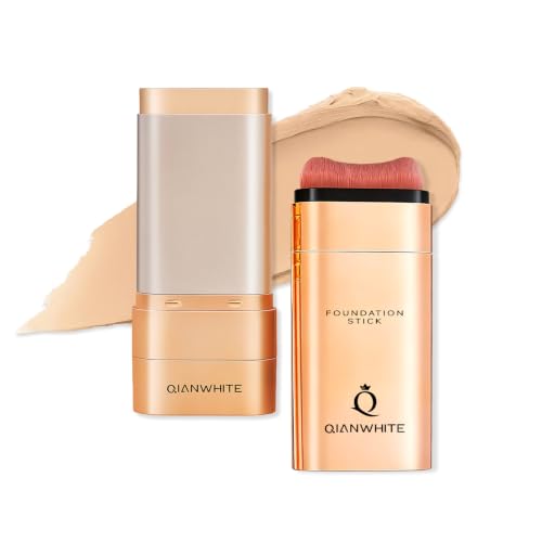 QIANWHITE Korean Foundation Stick Foundation for Mature Skin Tint, Buildable Light to Medium...