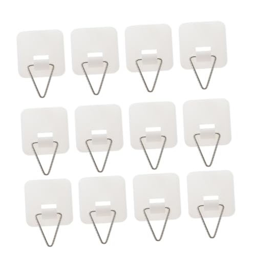 DECHOUS 25pcs Decorative Plate Wall Holders Adhesive Plate Hangers for Wall Display Decor