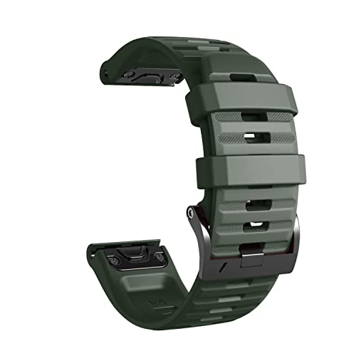Correa de silicona premium para Coros VERTIX 2 y Garmin Fenix 6X