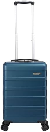 Cabin Max Handgepäck Koffer groß Trolley Handgepäck 55x35x25 Reisekoffer | 55x35x25 cm, KLM, Air France, Hartschale, ABS, 2,5kg, 4 Räder, 360° Rollen, Zahlenschloss, Packgurte, 44L