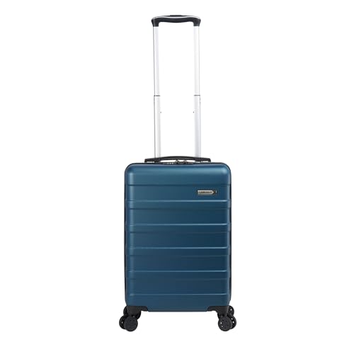 Cabin Max Anode 55x35x25 Walizka kabinowa lekki wózek z twardą skorupą, zintegrowany zamek - Bagaż kabinowy dla Air France, KLM, ITA, Transavia -44L