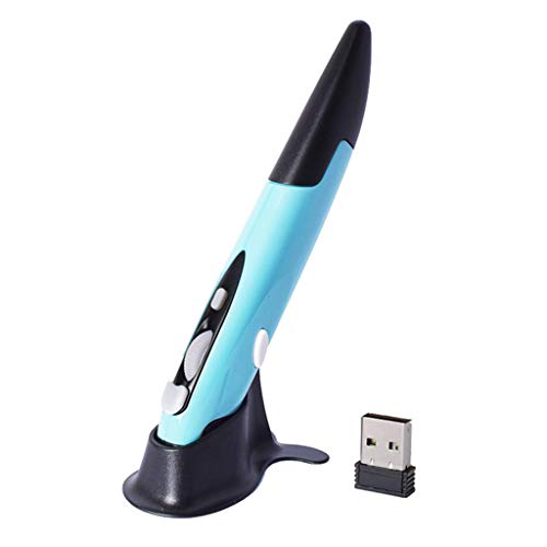 Image of 2.4Ghz Optical Wireless Pen Mouse USB Receiver Laptop Drawing Writing Blue|Computers /Tablets & Networking | Keyboards, Mice & Pointers | Mice, Trackballs & Touchpads