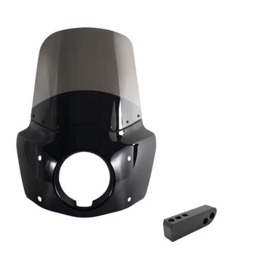 Pare-brise Road Warrior Dyna Softail : Carénage de moto 15 pouces contre les turbulences