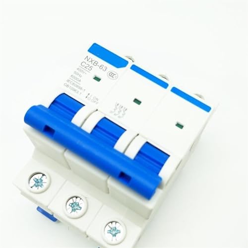 Disjoncteur NXB-63 3 pôles type C 6A pour tableau électrique - 3