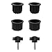 Oxtxuzdm Ombrello Per Seat Rod Dritto Parti M8 40mm Viti 48 38 Dia Tubo Bocca Copertura Esterna Per Sole Base Patio Base Foro Tappo di Copertura immagine