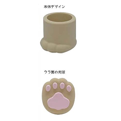 Amazon | サンスター文具 ネコの日 印鑑スタンド ネコの足 茶猫