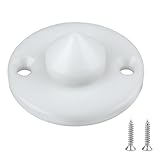 Replacement White Mountain Ice Cream Maker Parts fits for Immergood Tub Center/Base, Plastic Tub Center/Base Part with Stainless Steel Screws for White Mountain Ice Cream Freezer