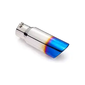 Exhaust Tip 2.75 inch Inlet, SYERAL Bolt on Exhaust Pipe Tips Fits Most Cars, Sedans and Trucks, 2.75