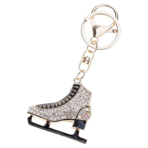 Decorative Ice Skate Patterned Vehicle Key Holder Skating Pendant Key Rings